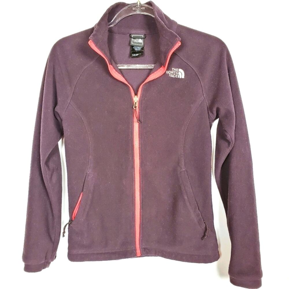 The North Face fleece full zippered size XS